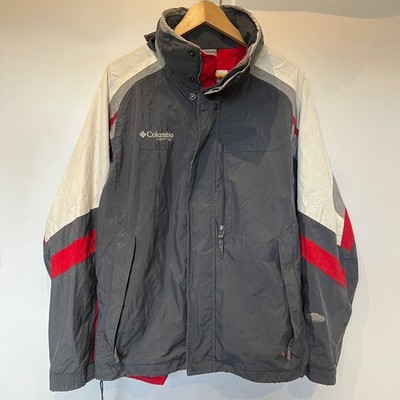 Columbia Vertex Jacke Herren M grau Omni-Shield wasserabweisend 3-in-1 Style