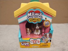 Little Live Pets Mama Surprise Families - Spaniel Family Doghouse Playset - New
