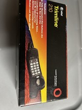 AT T Trimline 210 corded telephone w/Lucent Technologies 1720 answering machine