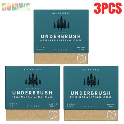 3 Packungen MAST3 Packungen MASTIC MINT Kaugummi mit Nano-Hydroxyapatit Bio