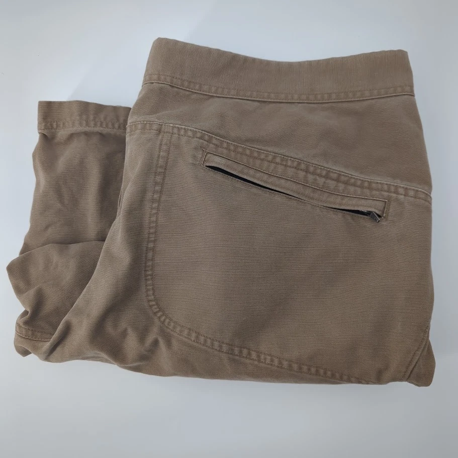 Mountain Hardwear Shorts Mens 38 Tan Utility Hiking Outdoor Workwear Canvas