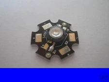 3w 3watt blue LED HIGH POWER 100 LUMENS 3.4-3.6v