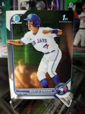 2021 Bowman Chrome Martin Gimenez First BCP-97 Blue Jays