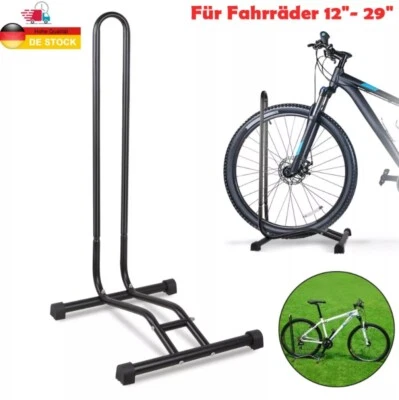MARKENLOS Fahrradständer Fahrradhalter Metall Abstellständer MTB 12-29 Zoll Fahrräder DE