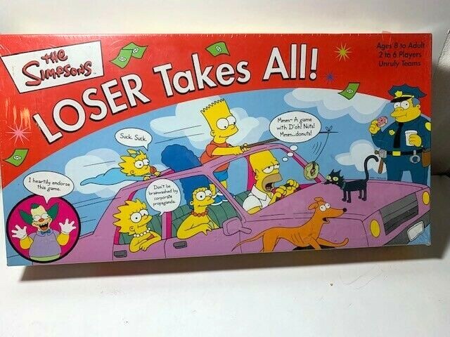 The Simpsons Loser Takes All! board game, New in box | eBay