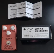 JOYO JF-03 Crunch Distortion w/Box & Manual    NEW