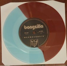 Bongzilla Boris split 7 inch vinyl record - Weedsconsin - Down the Road I Go