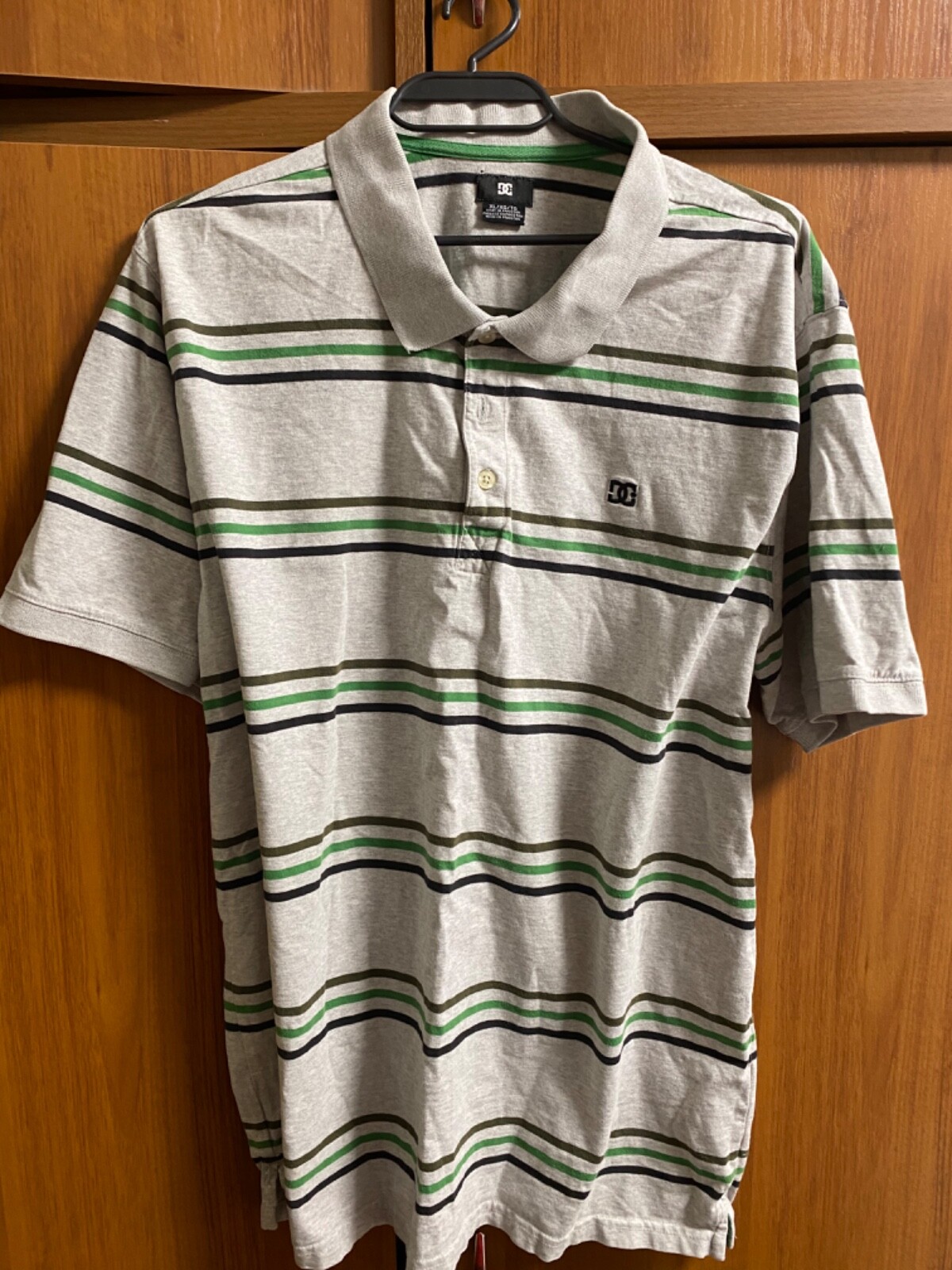 DC Shoes Hombres algodón polo camiseta para hombre talla XL