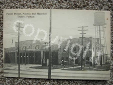 PELHAM NH-POWER HOUSE-NASHUA-HAVERHILL TROLLEY-WATER TOWER-HILLSBOROUGH COUNTY