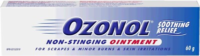 3X Canadian Ozonol Non-Stinging First-Aid Ointment Antibiotic LARGE 60g-Exp 2026