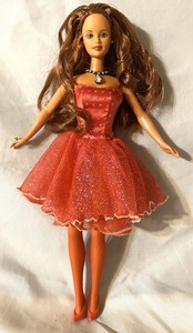 vintage brunette barbie