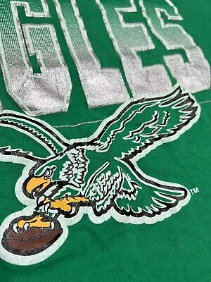 Vintage 90s PHILADELPHIA EAGLES Champion Kelly Green NFL T-Shirt