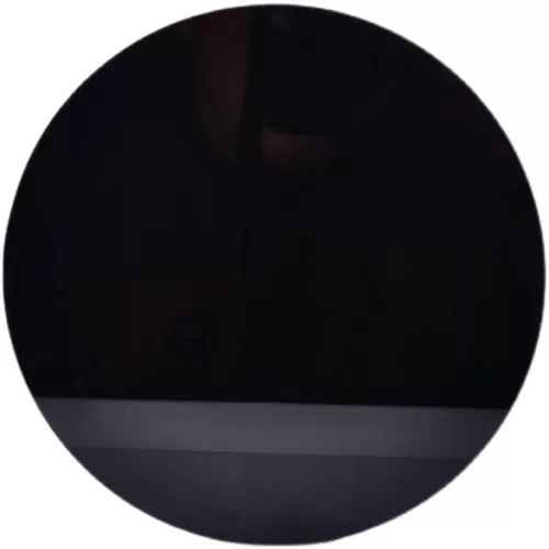 60-200MM Black Obsidian Scrying Mirror Crystal Gemstone Mineral Specimens Stone - Picture 1 of 6