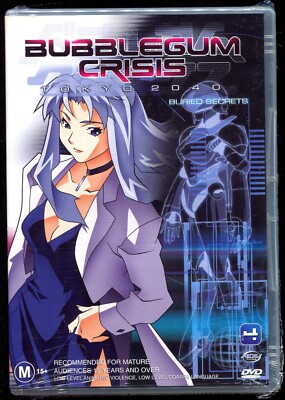 Bubblegum Crisis: Tokyo 2040 - Buried Secrets - Region 2 & 4 (DVD) Anime