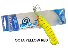 NEW POLPARA JATSUI OCTA RIVESTIMENTO VELVET  9cm  21g  COL: YELLOW RED