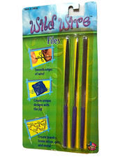 Wild Wire Assorted Files Smooth Edges of Wire Three files for Jewelry Wire New