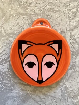 Fiesta “Sly Fox” Ornament POPPY