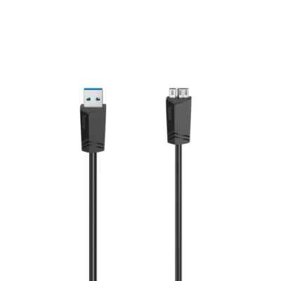 Hama, Anschlusskabel, Micro-USB-Kabel, USB 3.0, 5 Gbit/s, 1,50 m, 00200627