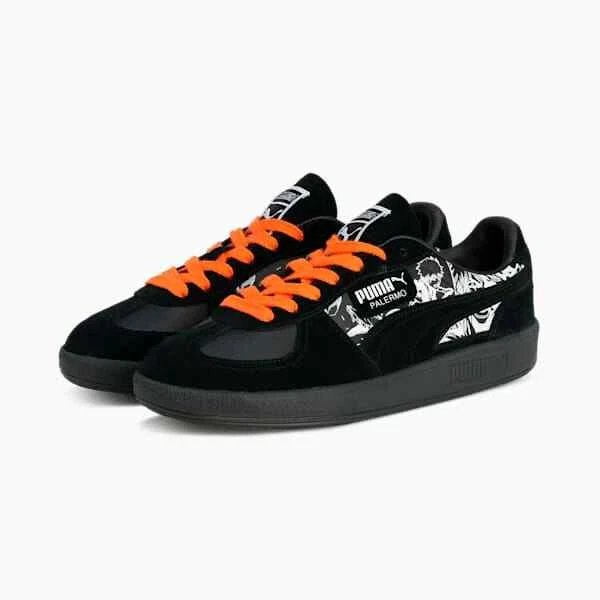 Bleach x Puma Palermo Black Moon Ichigo Kurosaki 403445 01 Sneaker Uomo Us9
