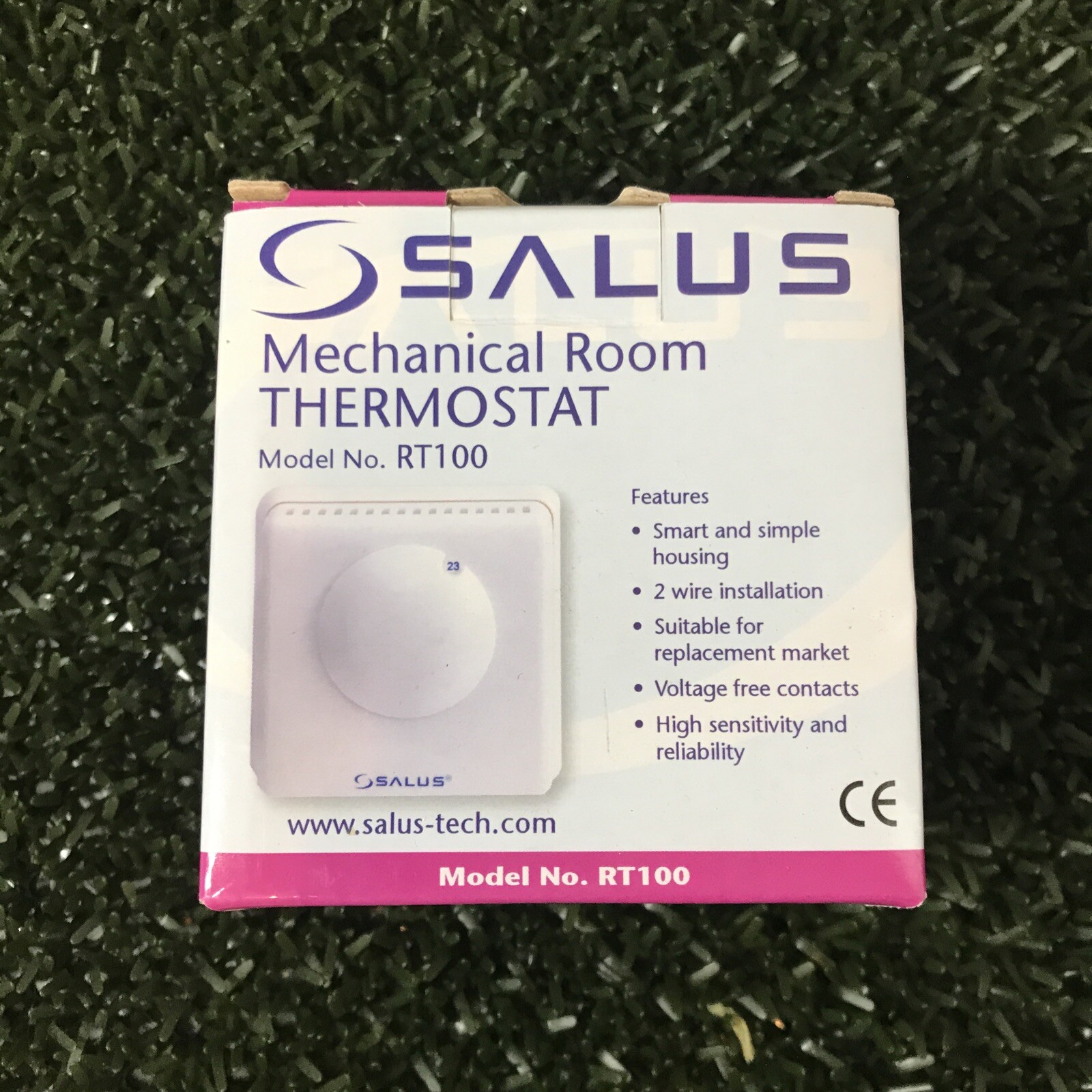 Salus RT100 Mechanical Thermostat Room Central Heating White for sale  online | eBay