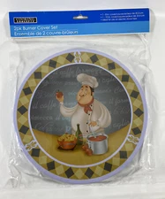 Cooking Concepts 2pack Burner Cover Set
