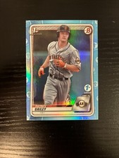 2020 first 1st bowman Patirck Bailey pre rookie card sky blue EDITION