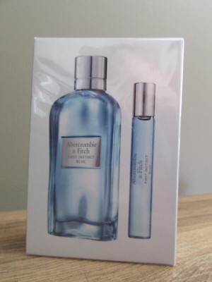 Abercrombie & Fitch First Instinct Blue 100ml Eau de Parfum +.5 travel spray-new