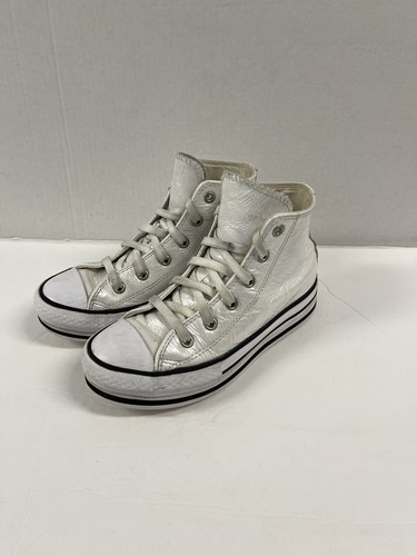 platform white converse junior
