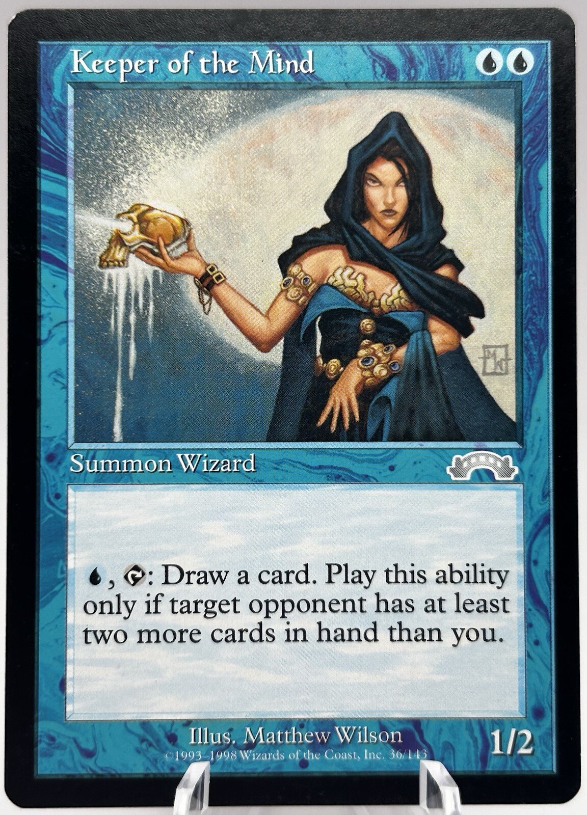 Keeper of the Mind 36/143 Exodus MTG LP