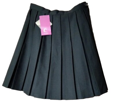 Vintage School uniform Gray pleated Skirt for schoolgirl NEW