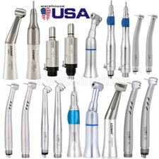 Dental Slow Low Speed Handpiece Straight Contra Angle Air Motor/Turbine Unit/bur