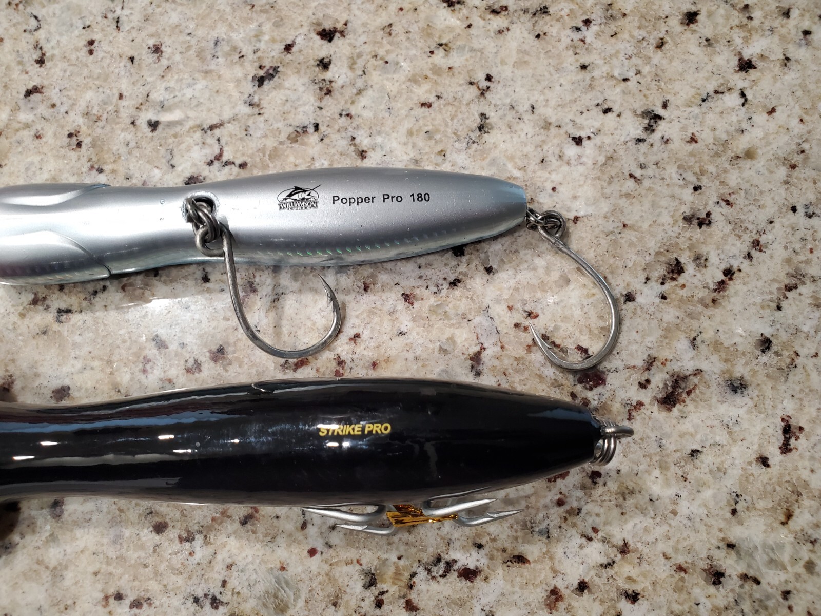 Lot of 2 Strike Pro and Williamson Salt Water Surface Poppers - Image 4