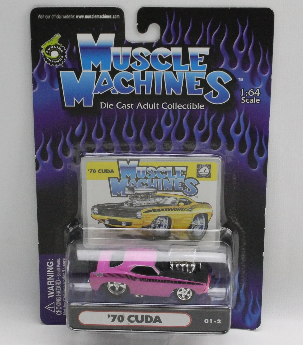 Muscle Machines 1 64 70 Cuda 01 2 Die Cast Car