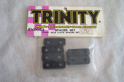VINTAGE R/C TRINITY, EV0053, ON ROAD EVOLUTION SERIE 10, VORDERACHSE SPACER SET