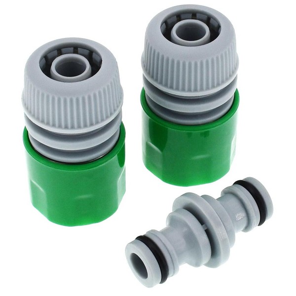 "Tifler Schlauchanschluss 1/2\" 3-Teiliges Set, Schlauchkupplung Schlauchverbinder"-image