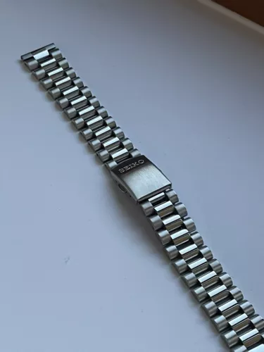 Seiko jubilee 18mm strap bracelet stainless steel with straight lug ends BARGAIN - Picture 9 of 9