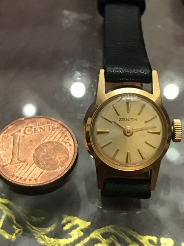 MICRO OROLOGIO ZENITH ORO 18KT VINTAGE.MECCANICO FUNZIONATE.BELLISSIMO |  eBay