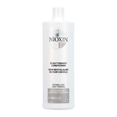 Nioxin System 1 Scalp Therapy Conditioner, 33.8 oz