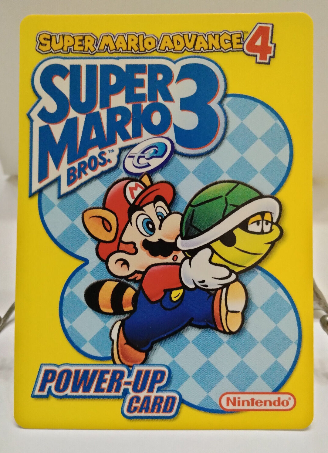 Super Mario Advance 4 E-Reader Power Up Item: 03 Super Leaf Card-image