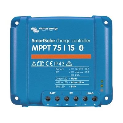 Solar Laderegler Bluetooth MPPT 75/15 15A 12V 24V Victron Smartsolar