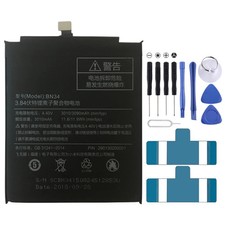 BN34 3010mAh for Xiaomi Redmi 5A Li-Polymer Battery, For Xiaomi Redmi 5A