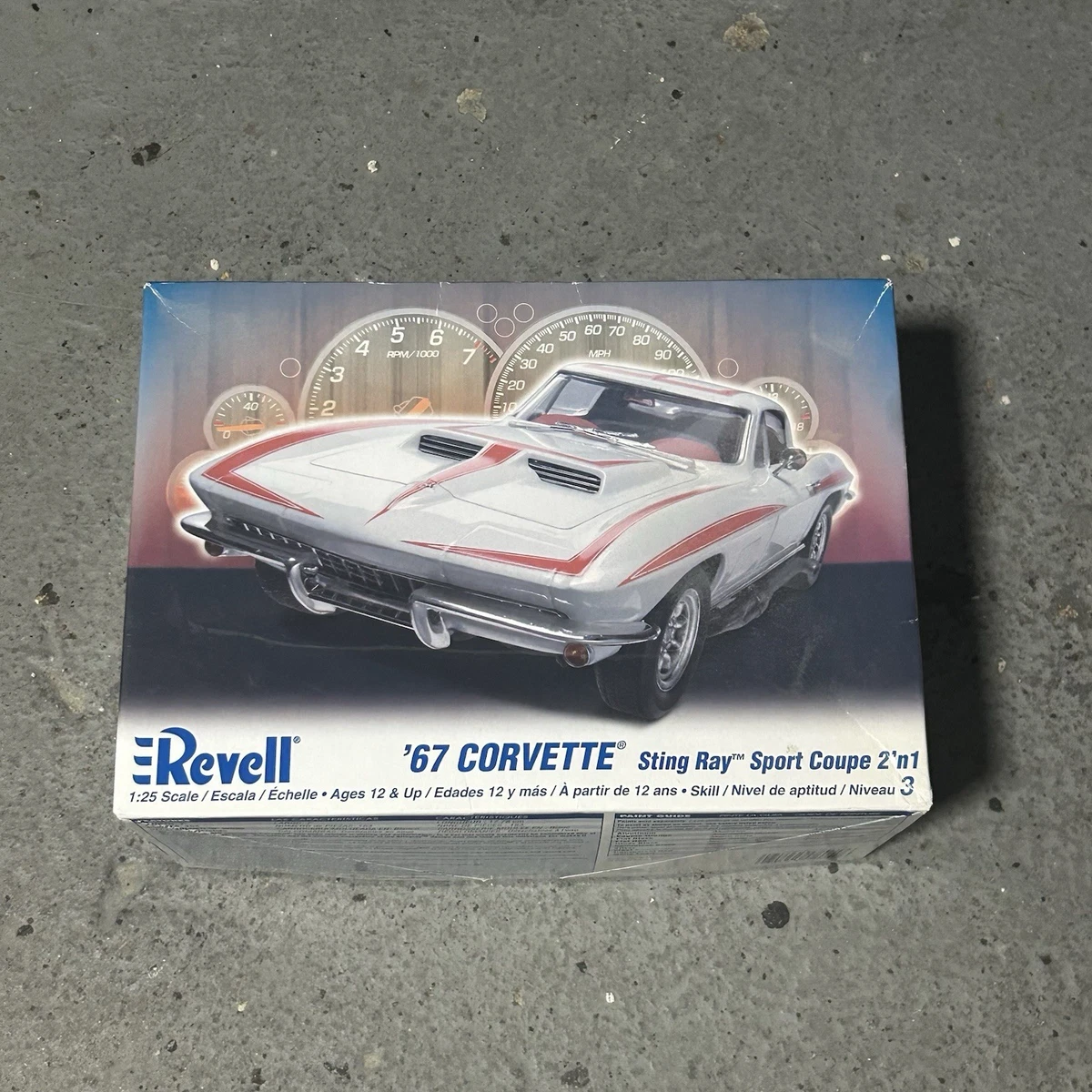 Corvette Stingray Model Kit In Classic Automotive Models & Kits