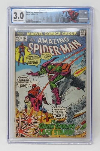 Amazing Spider-Man #122 Death of the Green Goblin - Romita Cover - 1973 CGC 3.0