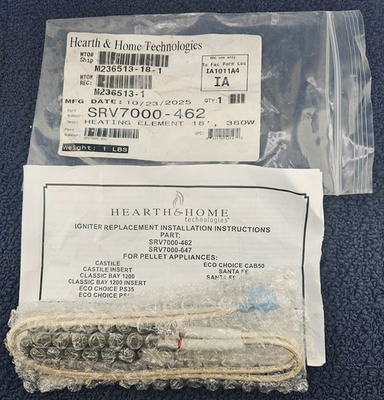 #ad HEARTHamp;HOME SRV7000 462: Igniter Replacement Heating Element SRV7000 647 $19.99