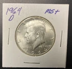 1964-D 50C Kennedy Half Dollar 90% Silver BU