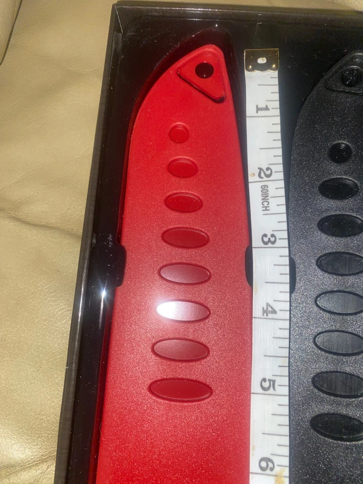 Juego de 5 cuchillos para cubiertos antiadherentes de colores Wolfgang Puck Foto 2 de 4