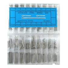 360Pack 6-23mm Watch Band Link Cotter Pin Assortment 0.9mm Bracelet Strap Bar a