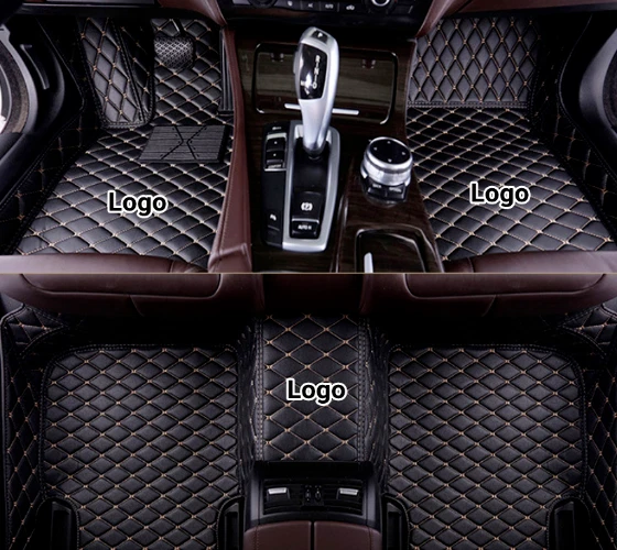 For Nissan All Models Luxury Waterproof Front & Rear Liner Custom car Floor mats Foto 3 de 4