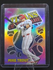 Mike Trout 2026 Topps Titans of the Game Holo Prizm #TOG-2 Los Angeles Angels