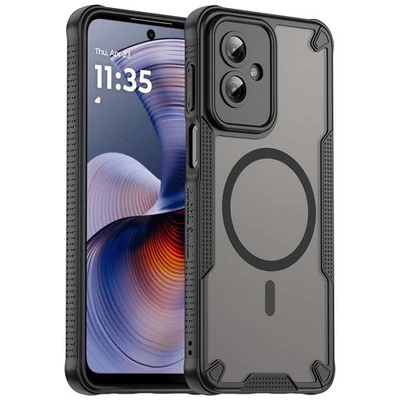 Hülle für Motorola Moto G55 5G Handyhülle Case Schutzhülle Kamera Schutz Magsafe - Bild 1 von 4